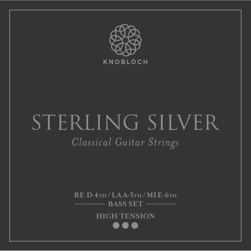 Set Corde per chitarra classica Knobloch Strings Sterling Silver Bass High 500SS