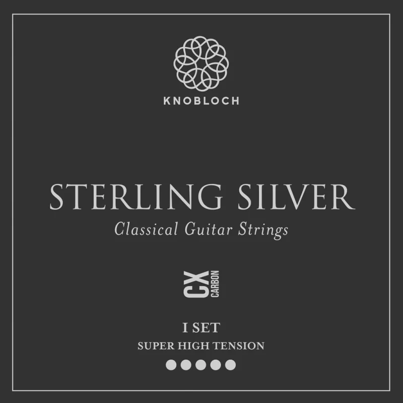 Set Corde per chitarra classica Knobloch Strings Sterling Silver CX Super-High 600SSC