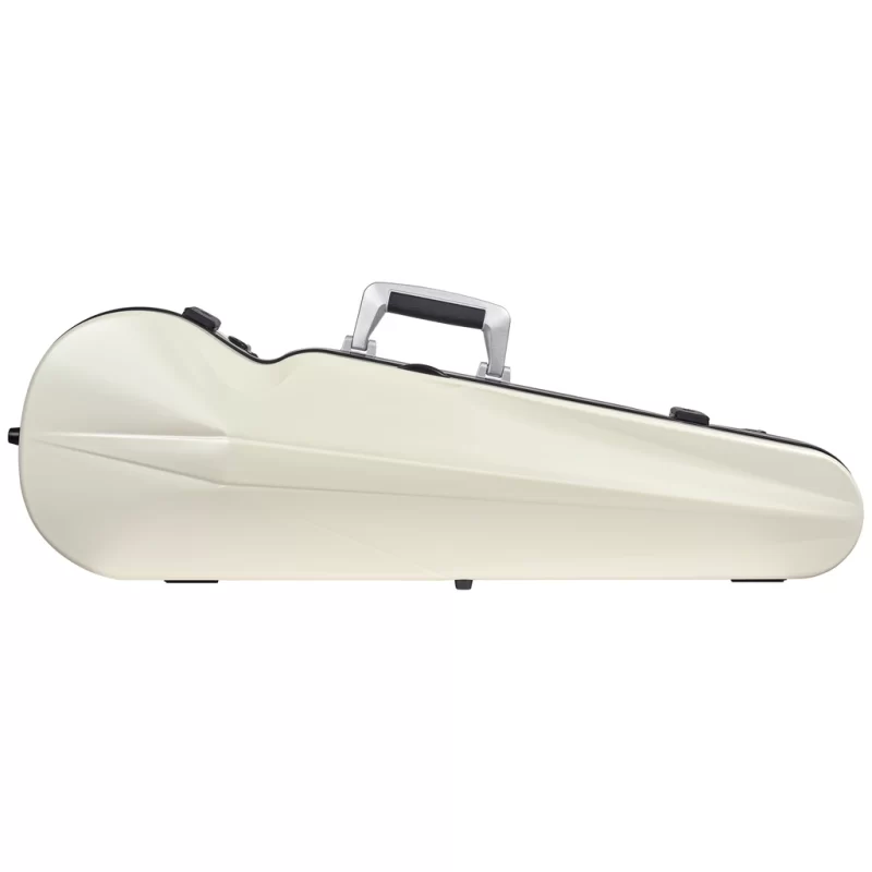 BAM SUP2002XLWN Custodia Hightech Supreme Ice Contoured In Policarbonato per Violino - White - Black Version