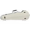 BAM SUP2002XLWN Custodia Hightech Supreme Ice Contoured In Policarbonato per Violino - White - Black Version