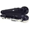 BAM SUP2002XLWN Custodia Hightech Supreme Ice Contoured In Policarbonato per Violino - White - Black Version