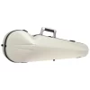 BAM SUP2002XLWN Custodia Hightech Supreme Ice Contoured In Policarbonato per Violino - White - Black Version