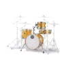 Set Batteria Acustica Mapex MA486SYD Mars Birch Be Bop 4 pezzi Sunflower Sparkle