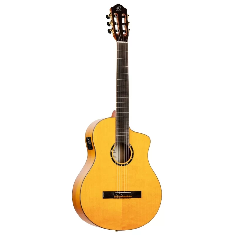 Chitarra classica elettrificata Ortega RCE170F